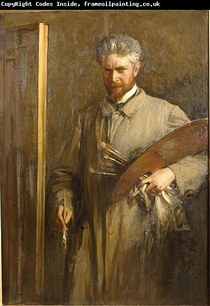 oscar bjorck Self-portrait.