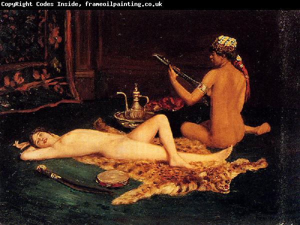 unknow artist Reclining Odalisque