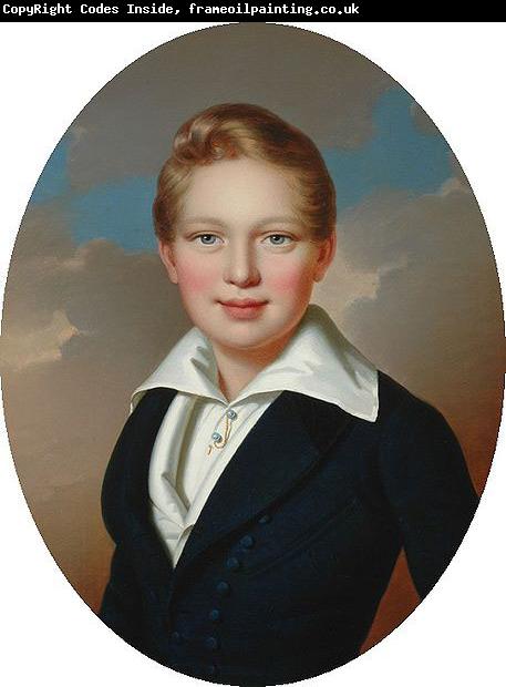 unknow artist Portrait of Archduke Alexander of Austria son of Archduke Joseph, Palatine of Hungary