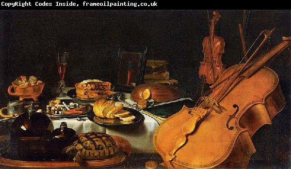 unknow artist Still-Life with Musical Instruments