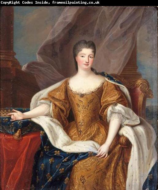 unknow artist Portrait Marie Anne de Bourbon as Princess of Conti