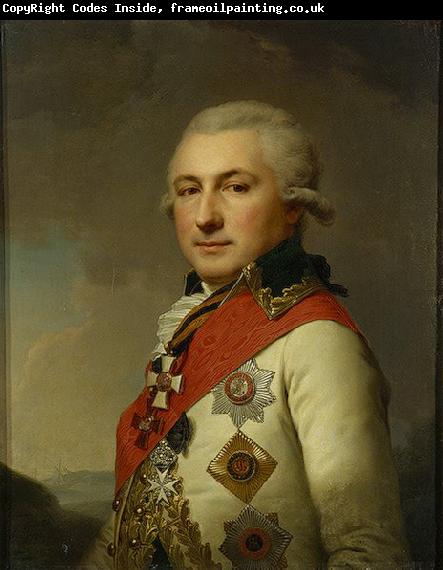 unknow artist Portrait of Admiral Osip Mikhailovich de Ribas (Jose de Ribas)