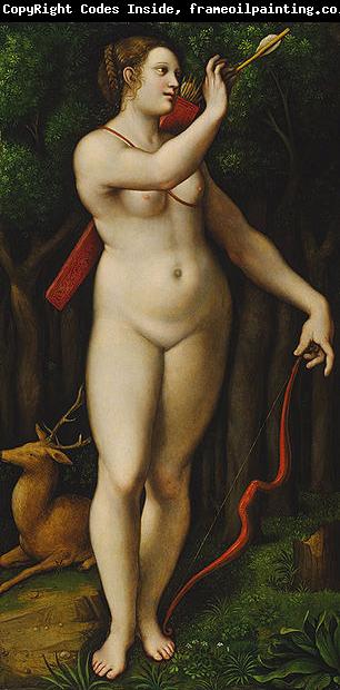 unknow artist Diana the Huntress, after 1526 Giampietrino