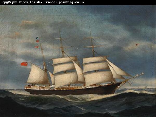 unknow artist The barque Annie Burrill