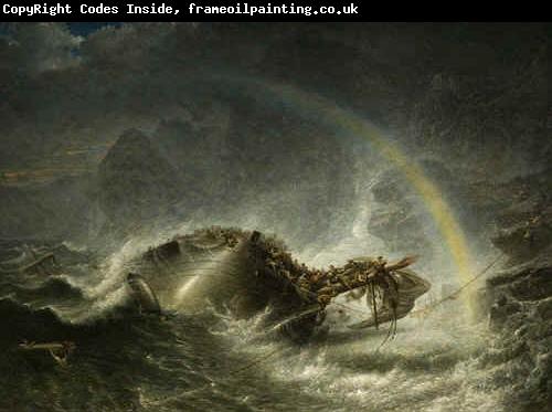 unknow artist The Shipwreck by Francis Danby