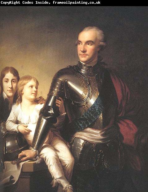 unknow artist The Count Potocki and his sons