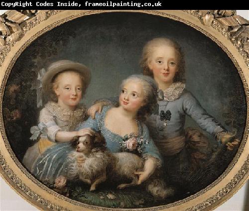 unknow artist The children of the comte d'Artois