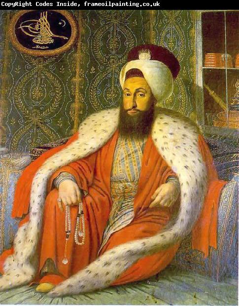 unknow artist Sultan Selim III in Audience.