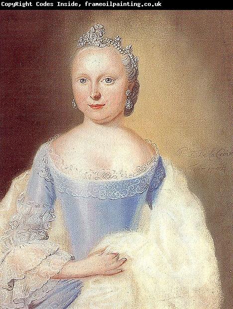 unknow artist Portrait of Carolina of Orange-Nassau