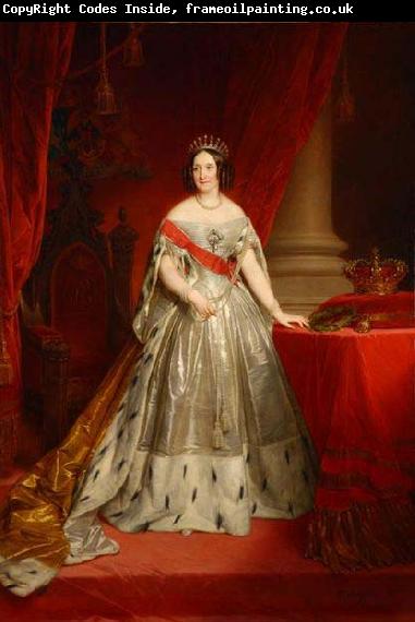 unknow artist Portrait of Queen Anna of the Netherlands, nee Grand Duchess Anna Pavlovna of Russia.