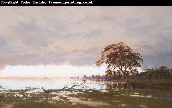 unknow artist The Flood on the Darling River