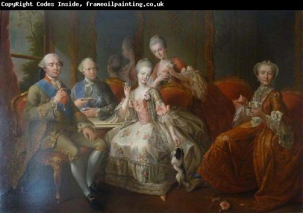 unknow artist The family of the Duke of Penthievre