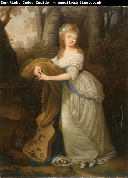 unknow artist Portrait of Krystyna Magdalena Radziwill