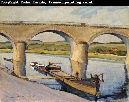 unknow artist The Bridge at Remich