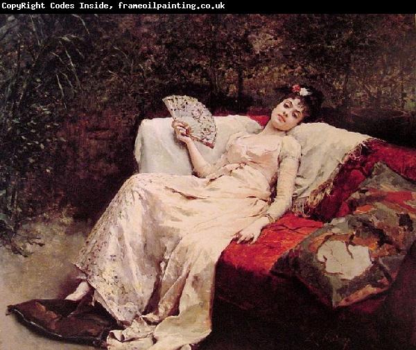 unknow artist Reclining Lady