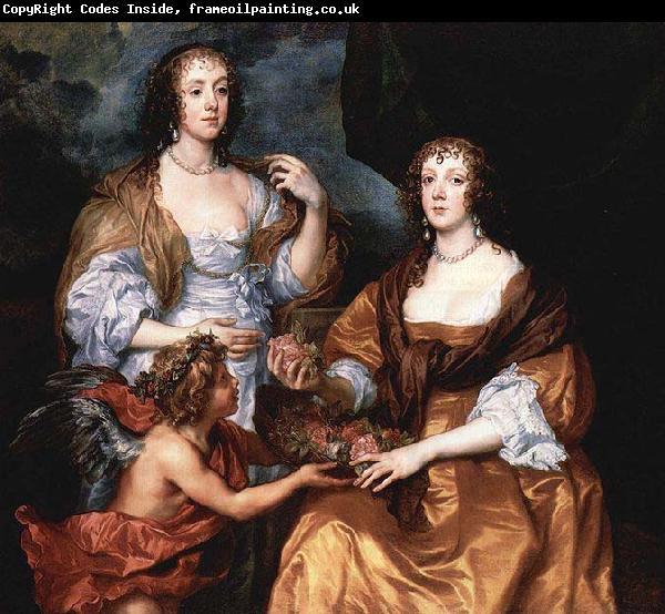 Anthony Van Dyck Portrat der Ladies Elisabeth Thimbleby und Dorothy Viscountess Andover