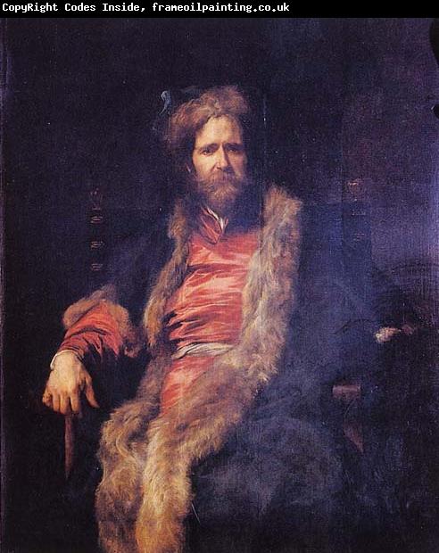 Anthony Van Dyck Portrait of the one-armed painter Marten Rijckaert.