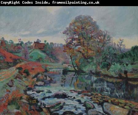 Armand guillaumin Paysage de la Creuse, vue du Pont Charraud