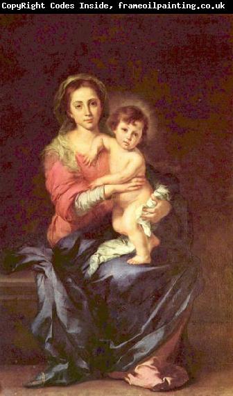 Bartolome Esteban Murillo Madonna