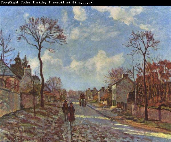 Camille Pissarro Strabe von Louveciennes