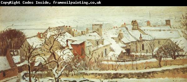 Camille Pissarro Winter