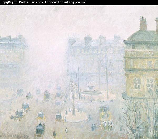 Camille Pissarro Fog Effect