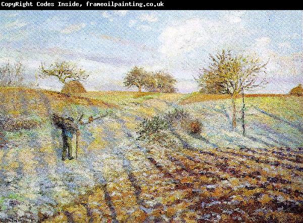 Camille Pissarro White Frost