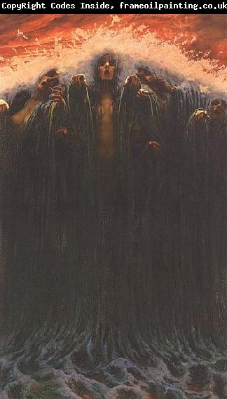 Carlos Schwabe La vague