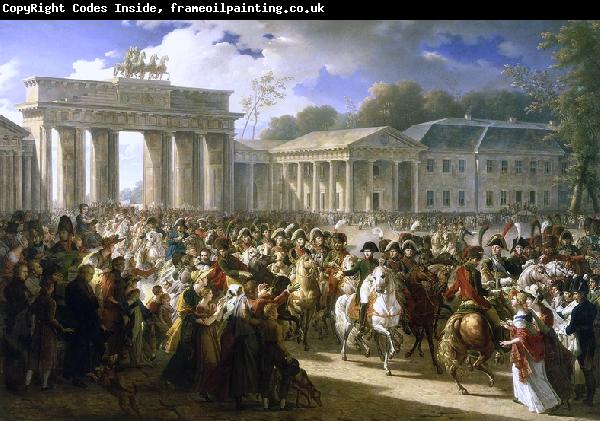 Charles Meynier Napoleon in Berlin