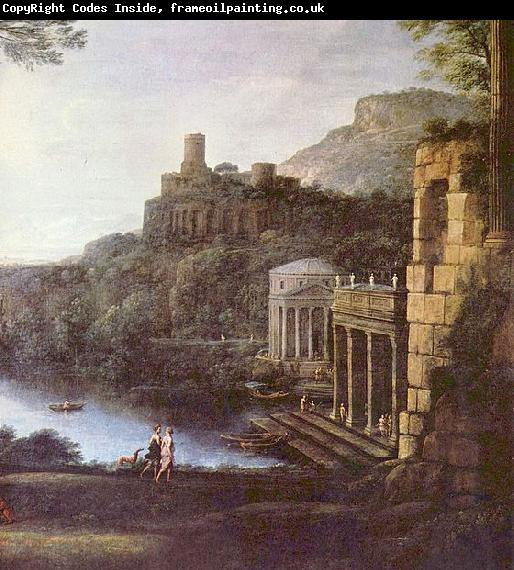 Claude Lorrain Landschaft mit der Nymphe Egeria und Konig Numa