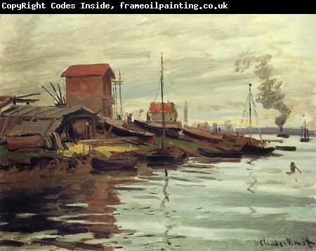 Claude Monet The Seine at Petit Gennevilliers