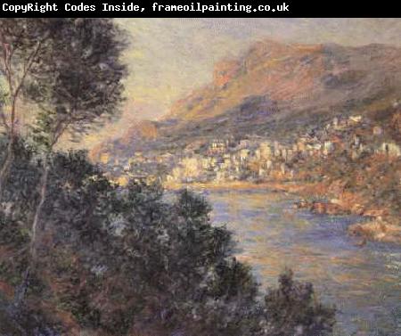 Claude Monet Monte Carlo vu de Roquebrune