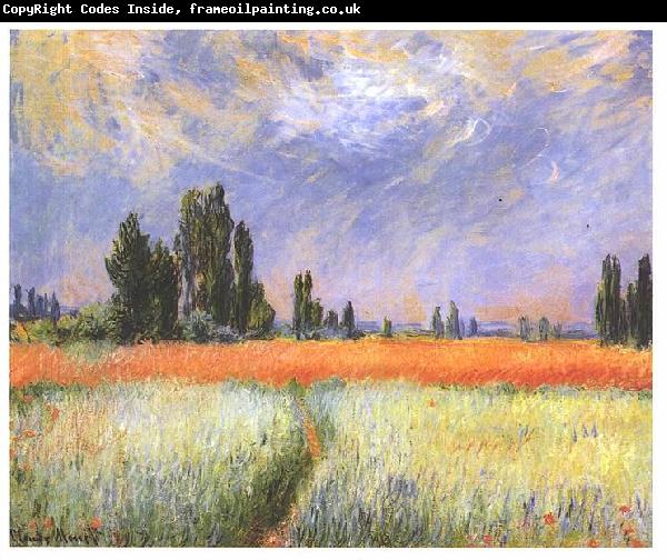 Claude Monet Wheatfield