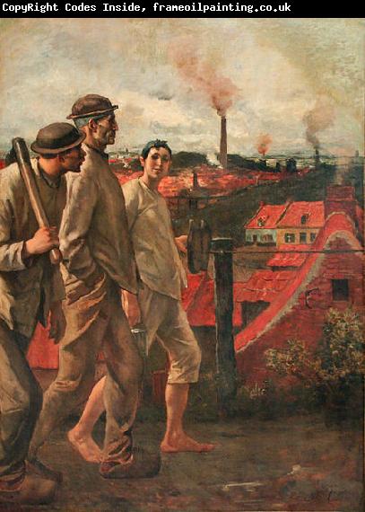 Constantin Meunier Return from the Mine