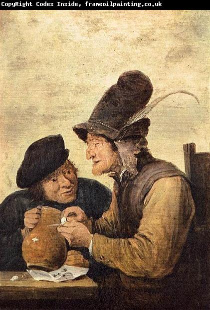 David Teniers the Younger Two Drunkards