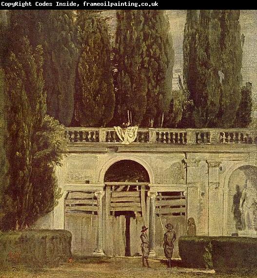 Diego Velazquez Im Garten der Villa Medici in Rom