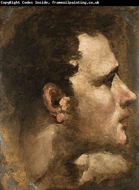 Domenico Beccafumi Head of a Youth Seen in Profile