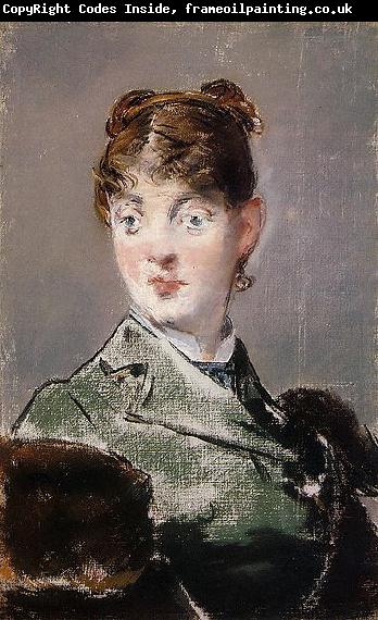 Edouard Manet Portrait de Mme Guillemet