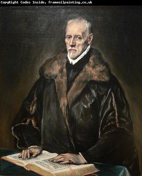 El Greco Portrait of Dr. Francisco de Pisa