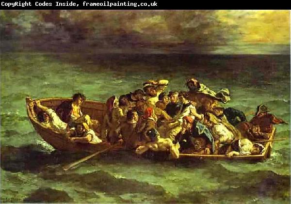 Eugene Delacroix The Shipwreck of Don Juan