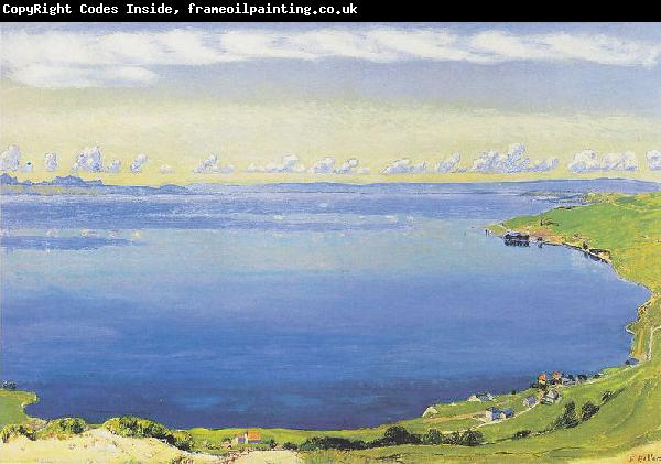 Ferdinand Hodler Genfersee von Chexbres aus