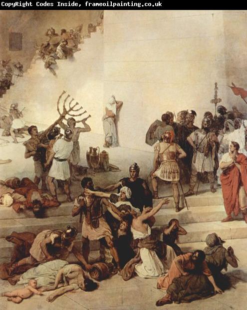 Francesco Hayez La distruzione del Tempio di Gerusalemme