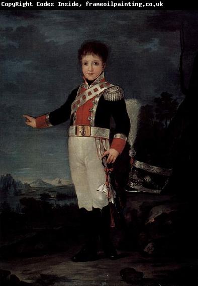 Francisco de Goya Portrat des Don Sebastian Gabriel de Borbon y Braganza