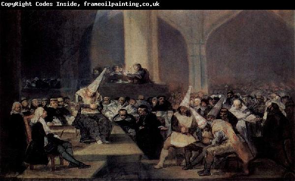 Francisco de Goya Tribunal der Inquisition