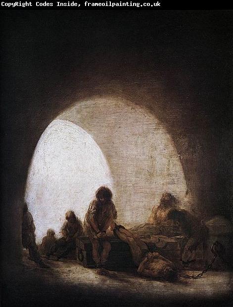 Francisco de Goya A Prison Scene