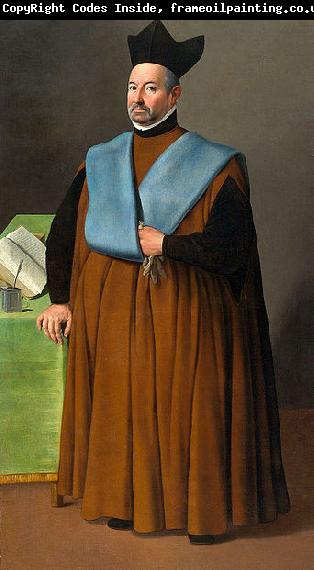 Francisco de Zurbaran Retrato del doctor Juan Martenez Serrano