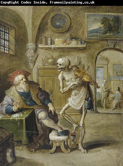 Frans Francken II Der Geigende Tod