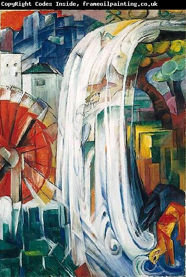 Franz Marc The Bewitched Mill