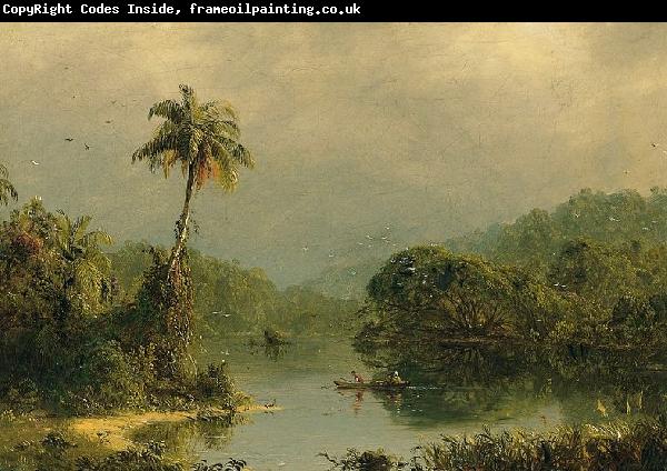 Frederic Edwin Church Tropical Landscape