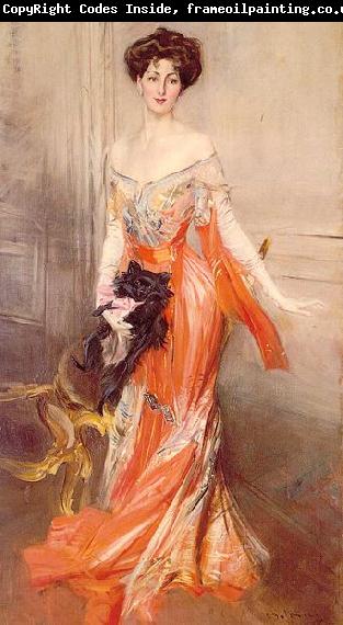 Giovanni Boldini Portrait of Elizabeth Wharton Drexel